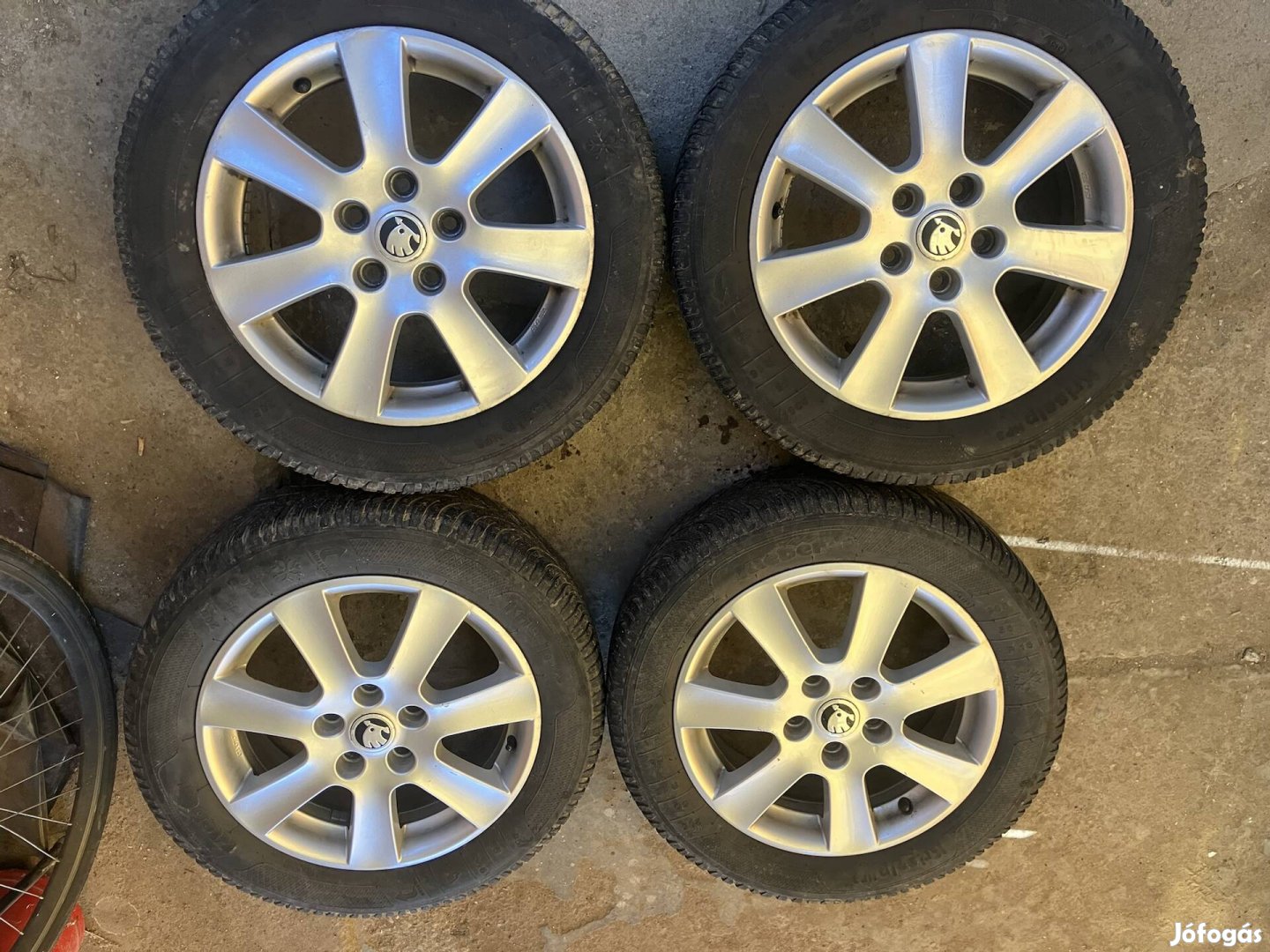 16" 5x112 skoda alufelni eladó