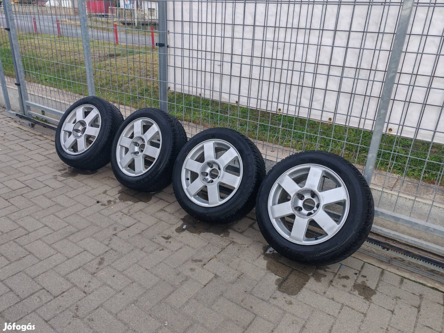 16" 5x112 téli kerék garnitúra, téli gumi + alufelni, felni