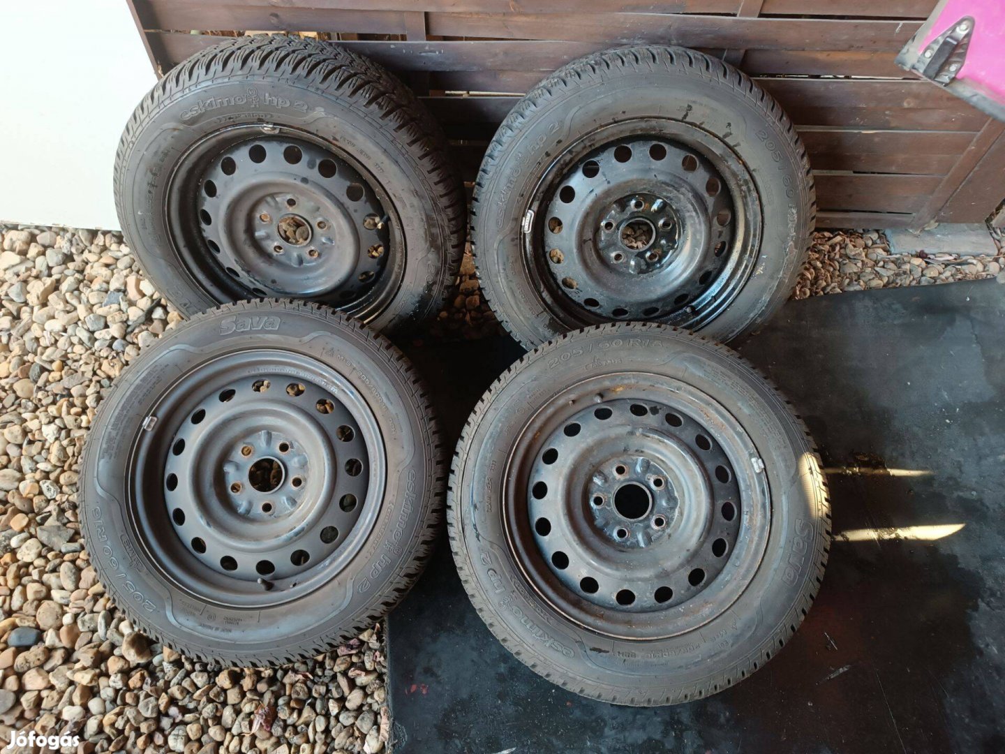 16" 5x114,3 Gyári Toyota/Suzuki/ felni + újszerű Sava téli gumi e