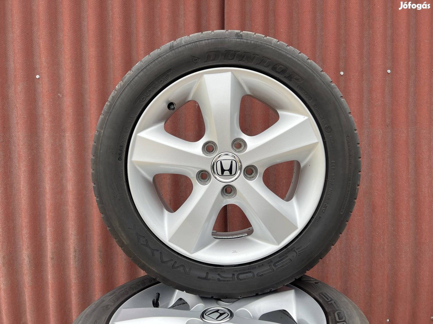 16" 5x114.3 gyári Honda alufelni nyárigumikkal!