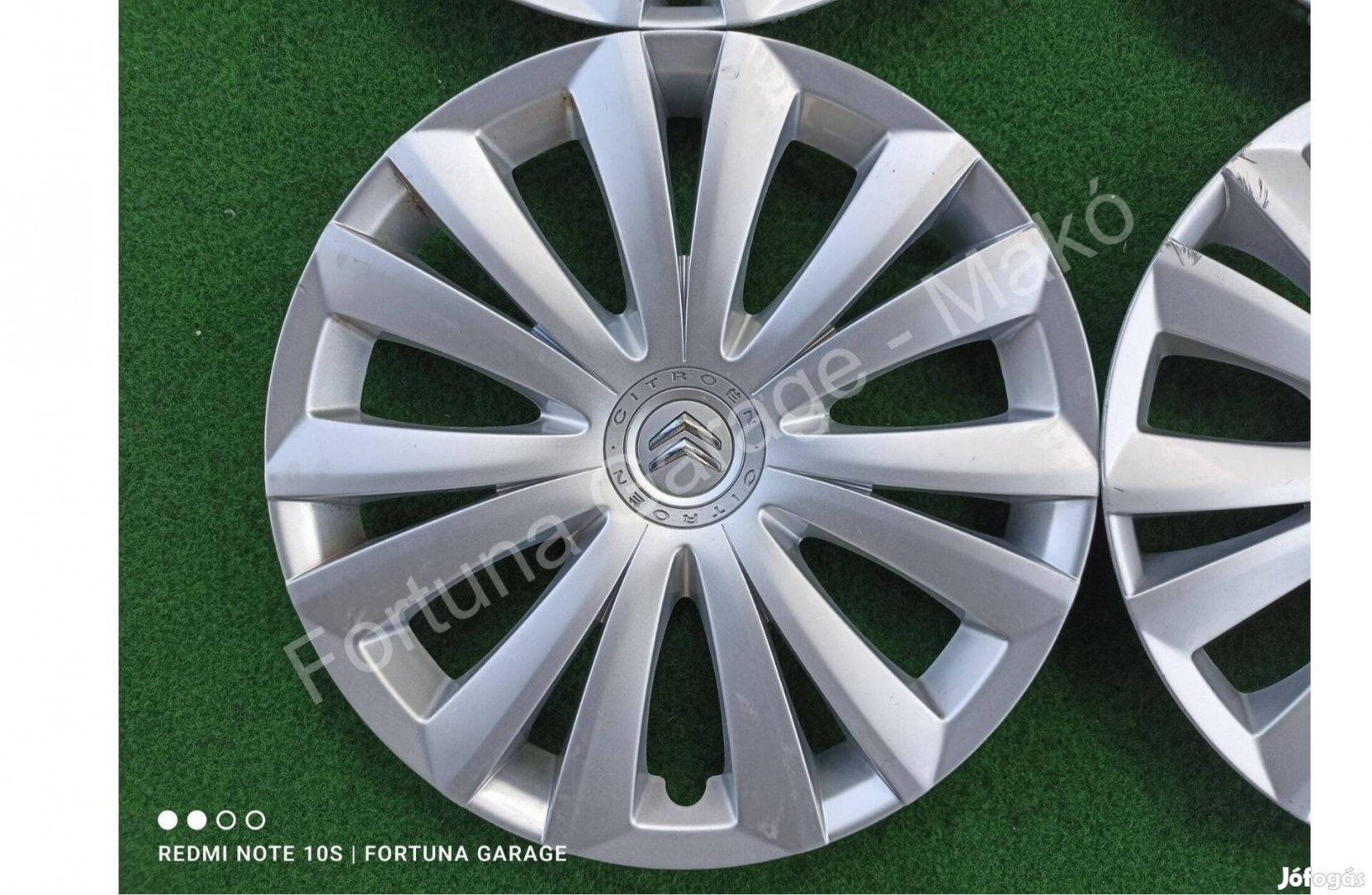 16" Citroen használt dísztárcsa garnitúra (113)