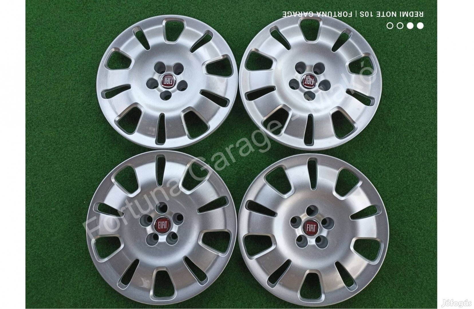 16" Citroen újszerű dísztárcsa garnitúra (121)