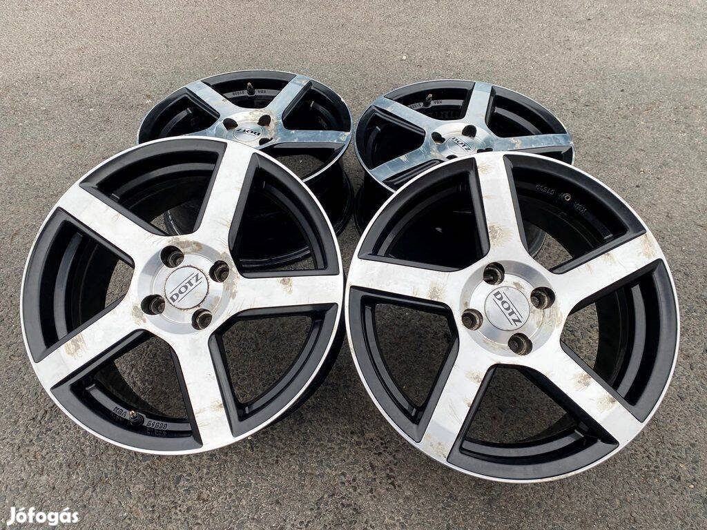 16 Dotz alufelni 4x100 felni Renault Dacia VW Seat Kia