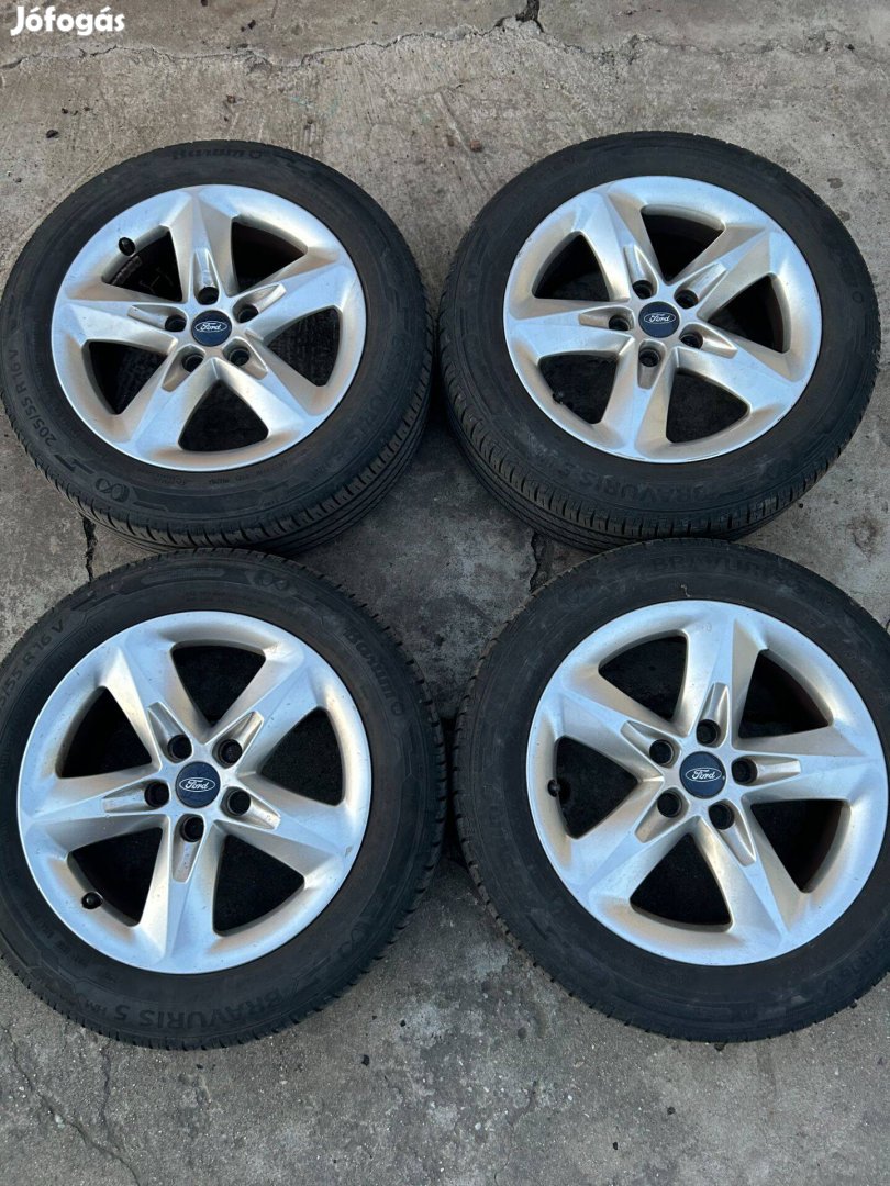 16" Ford Focus, C-max alufelni 205/55 R16 nyárigumival