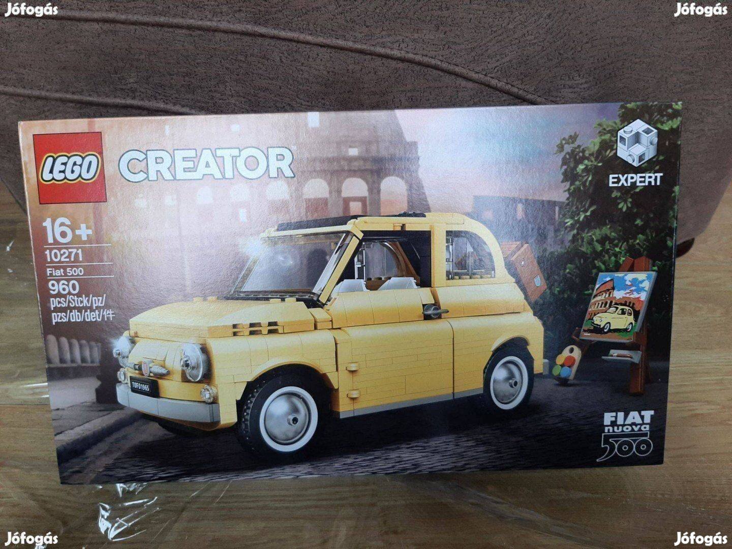 16+ Lego 10271 Fiat 500 creator car Lego sw creator expert autó játék