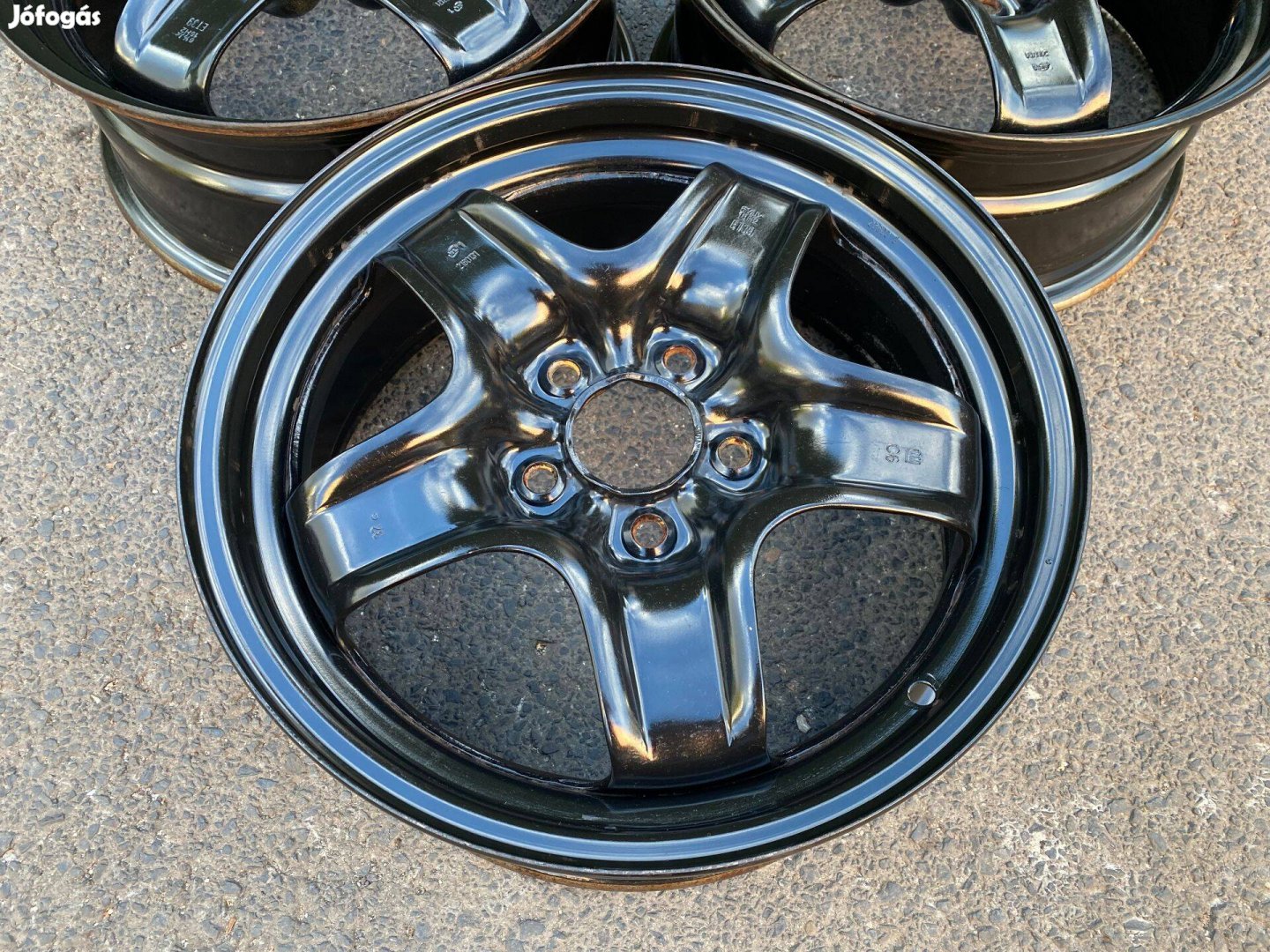 16" Opel Struktur lemezfelni 5x110 felni Meriva Zafira Astra Vectra