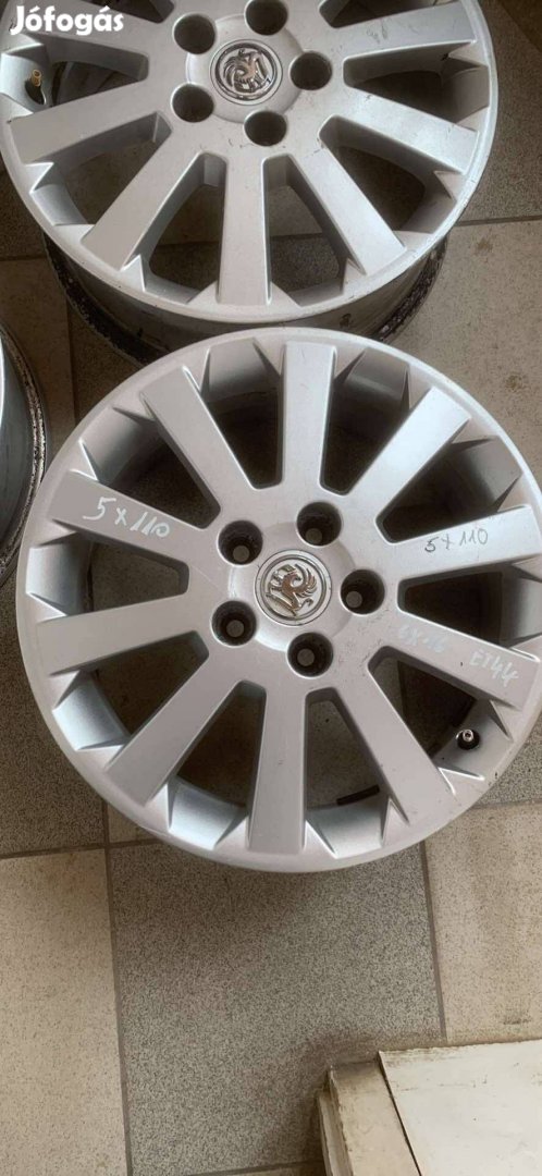 16" Opel alufelni szett 5x110 szép állapotban, hibamentesen!