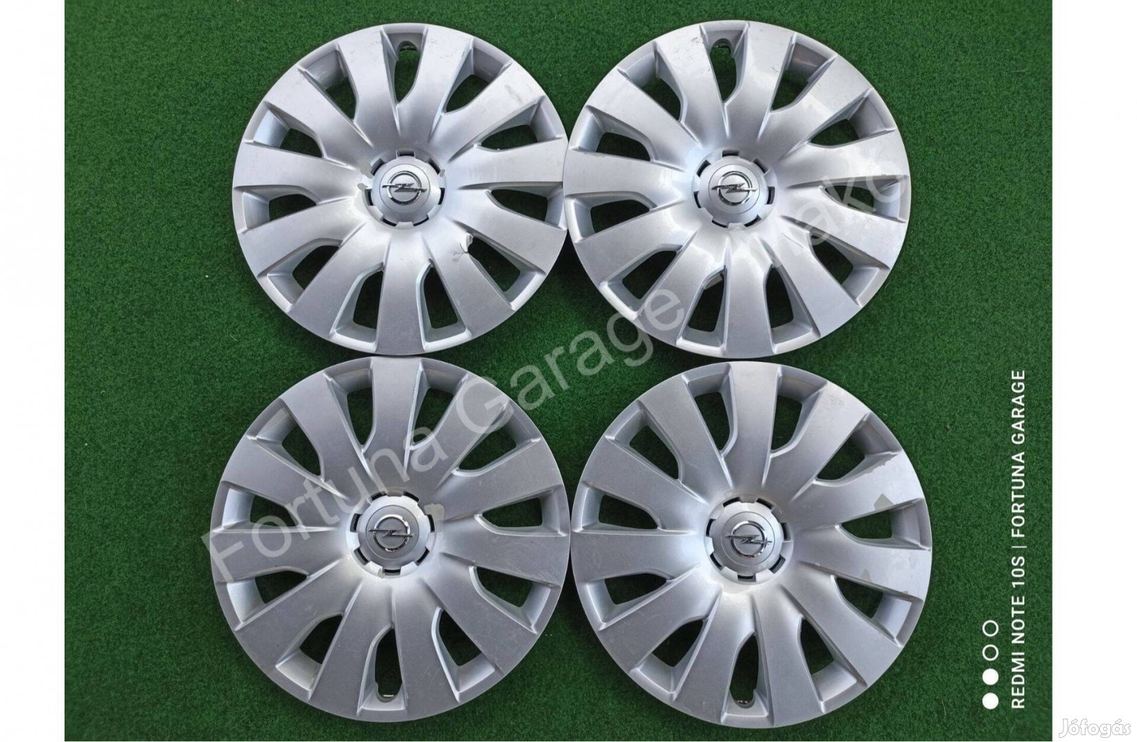 16" Opel használt dísztárcsa garnitúra (111)