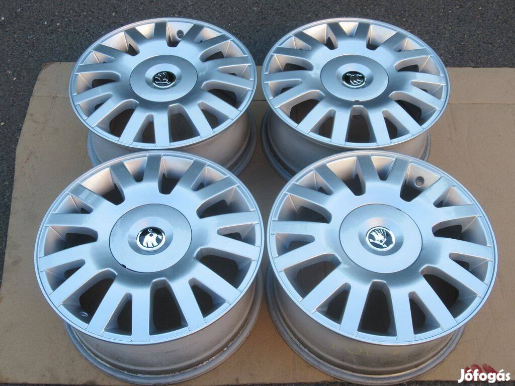 16" Skoda felújított alufelni gyári felni 5x112 Octavia Superb Yeti