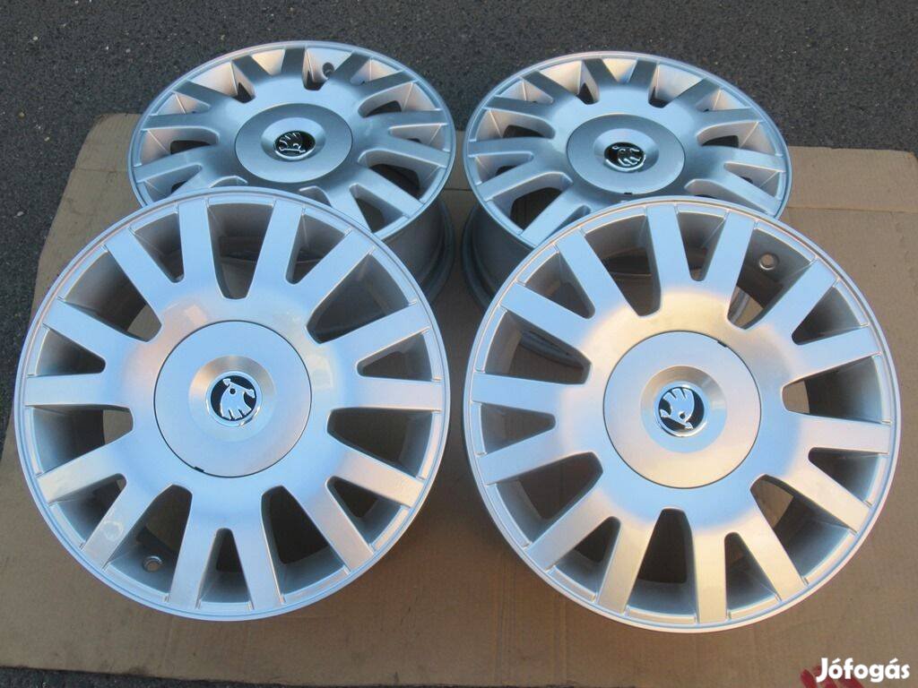 16" Skoda felújított alufelni gyári felni 5x112 Octavia Superb Yeti