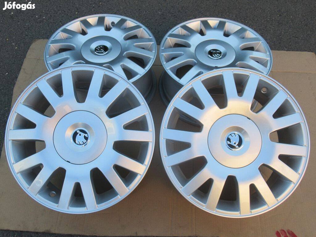 16" Skoda felújított alufelni gyári felni 5x112 Octavia Superb Yeti