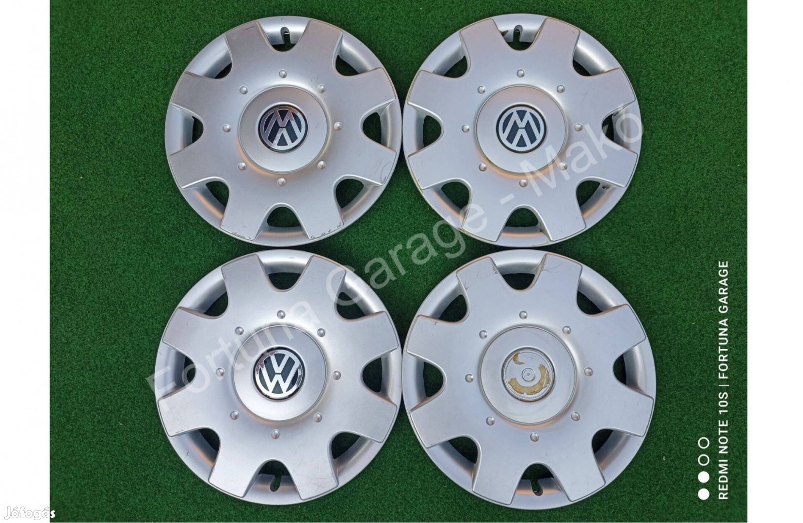 16" Volkswagen használt dísztárcsa garnitúra (131)