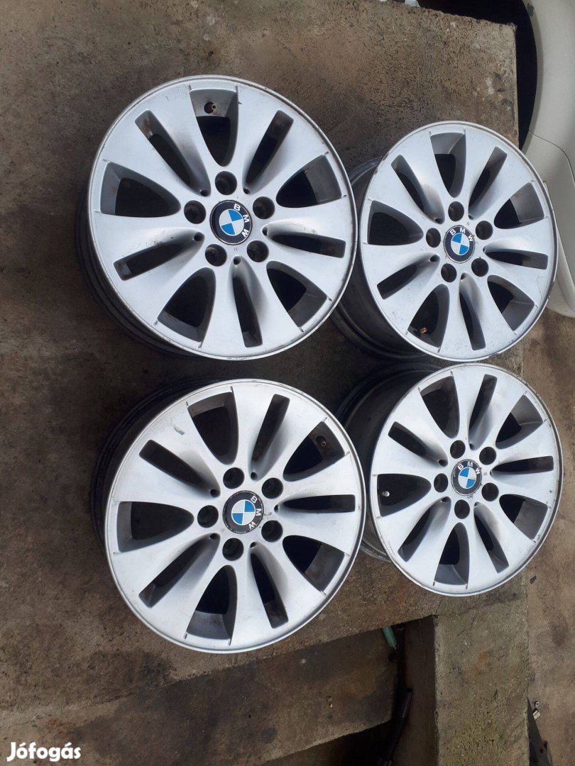 16"- os gyári BMW alufelni garnitúra kitűnő állapotban eladó