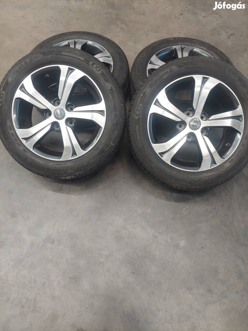 16" gyári nissan nyári szett 