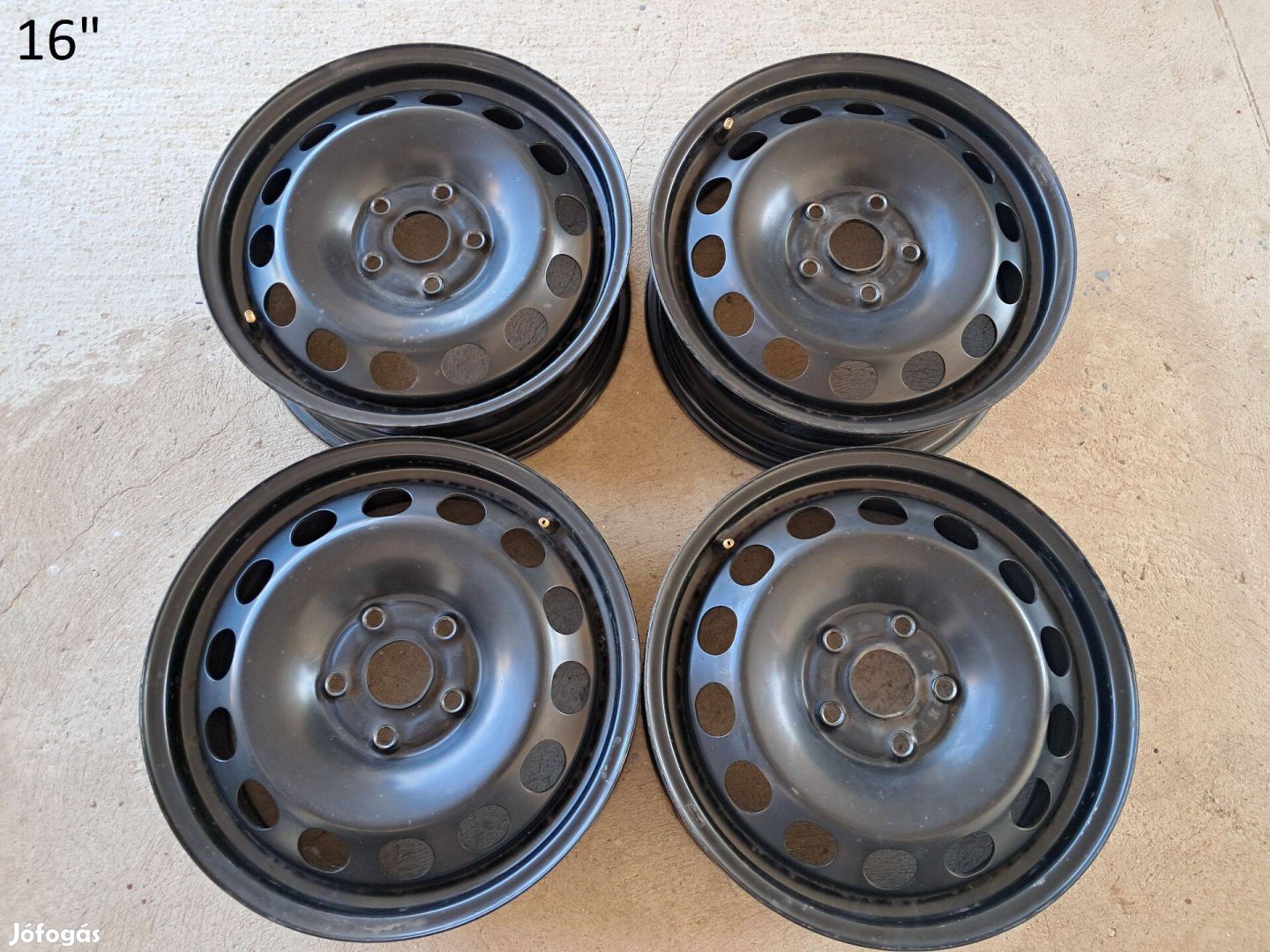 16" lemezfelni Skoda, VW, Seat 5x112