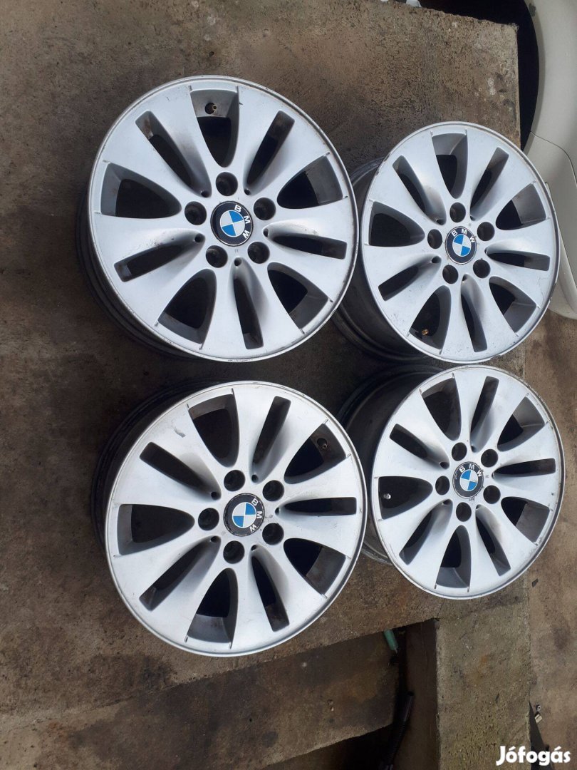 16"-os 5x120-as BMW alufelni garnitúra kitűnő állapotban eladó