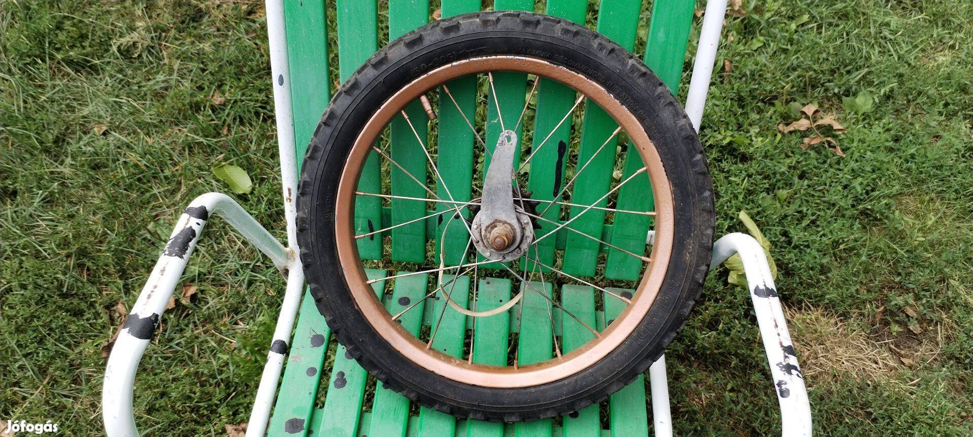 16"-os kerékpár bicikli hátsó kerék komplet
