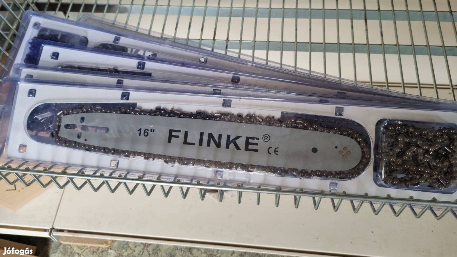 16"-os láncvezető 2db lánccal benzines láncfűrészekre 40cm vágóhossz