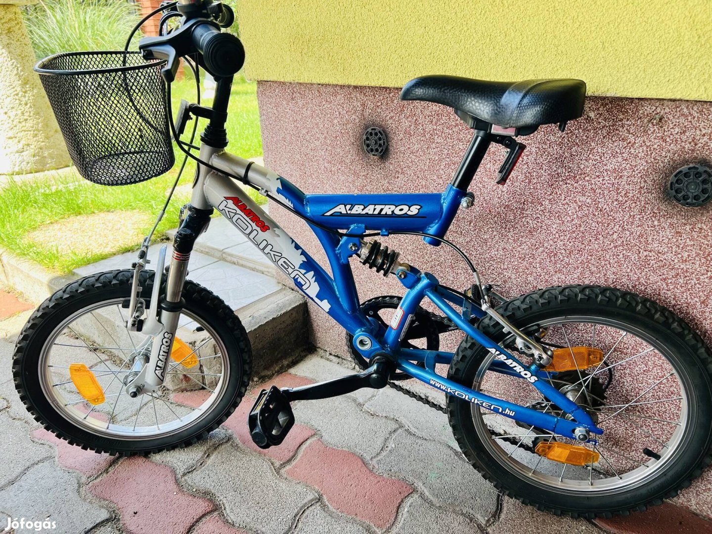 16"-os teleszkópos gyerek bicikli eladó 