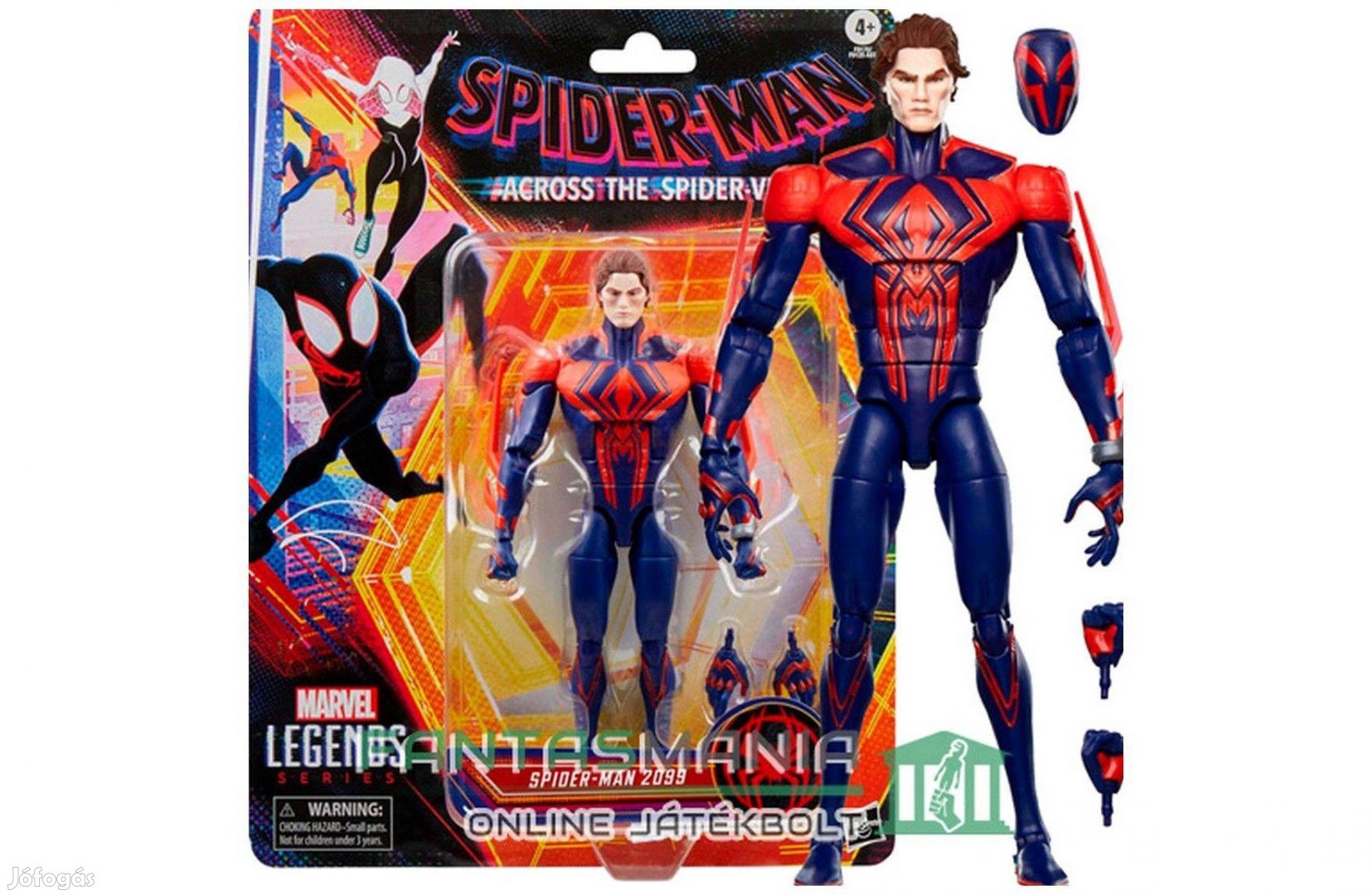 16 cm Marvel Legends Spider-Man Animated Miguel O'Hara Pókember figura