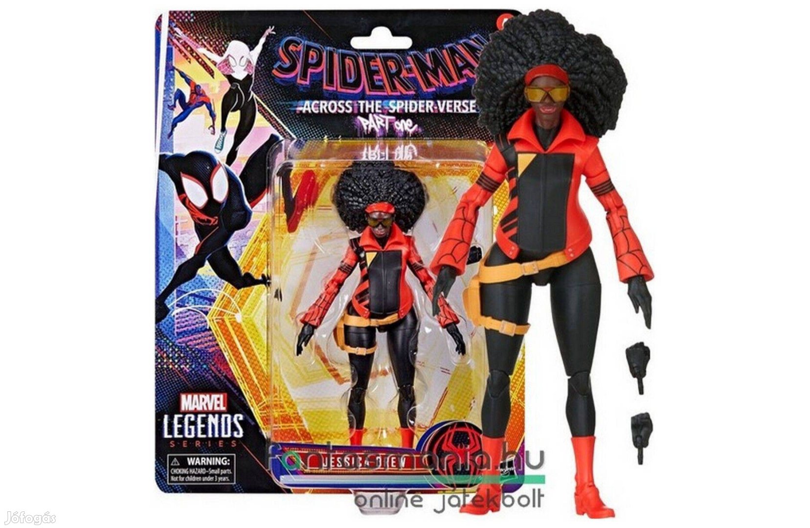 16 cm Marvel Legends - Spider-Man Animated: Jessica Drew Spider-Woman