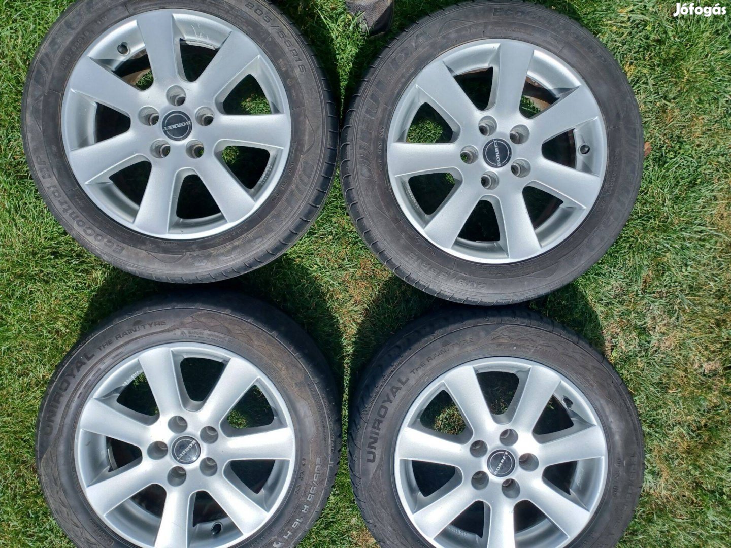 16 col 5x108 alufelni nyári gumi Ford Volvo Peugeot Citroen