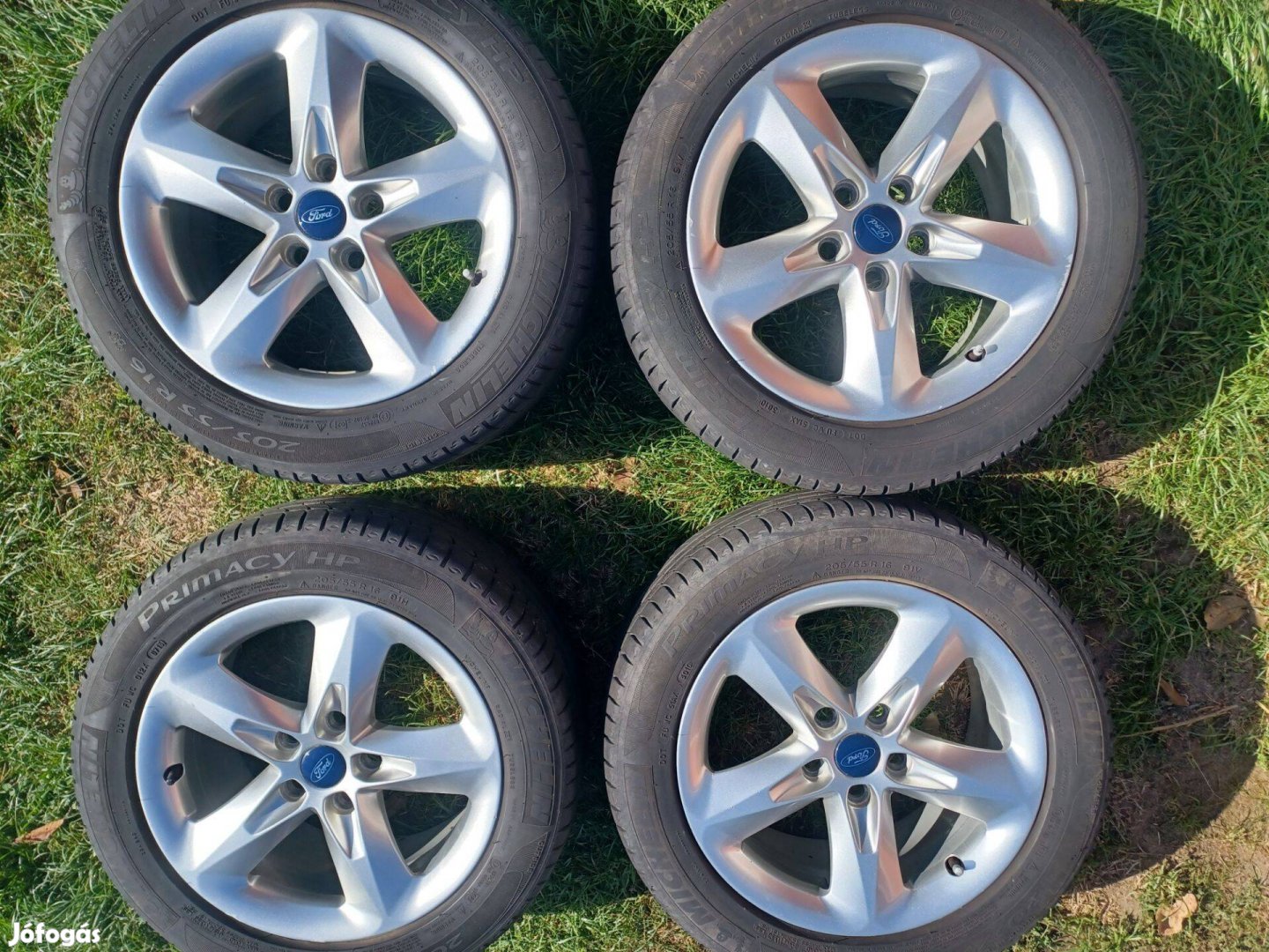 16 col 5x108 gyári Ford alufelni garnitúra