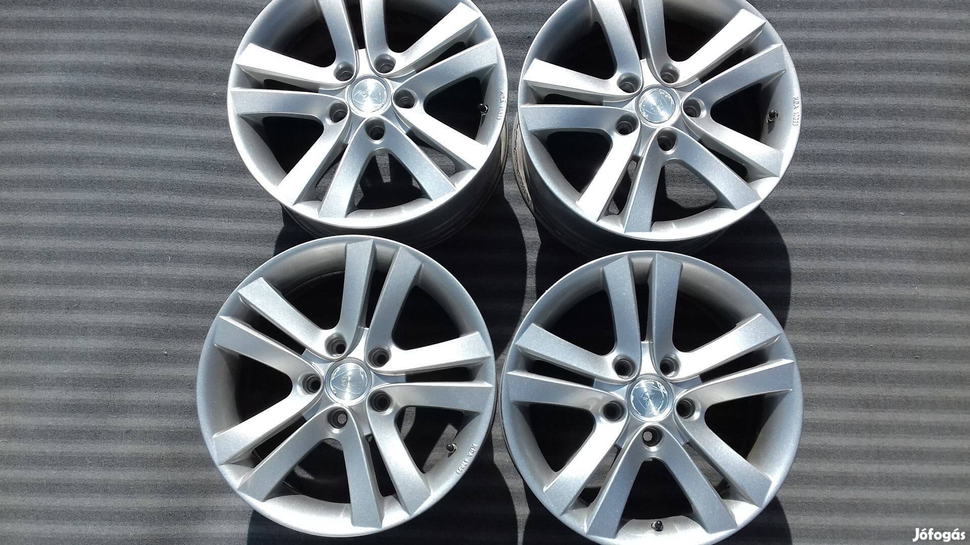 16 col 5x112 alufelni Mercedes Audi Vw Skoda Seat + nyári gumi