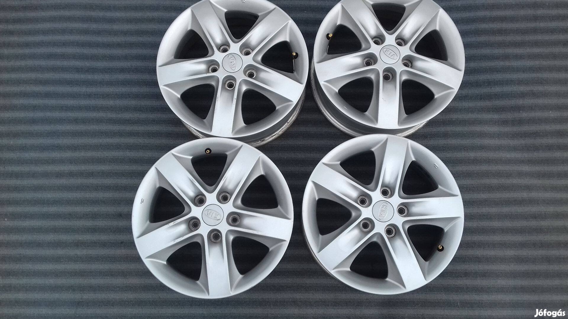 16 col 5x114,3 gyári Kia alufelni / Hyundai Mazda Suzuki Honda stb