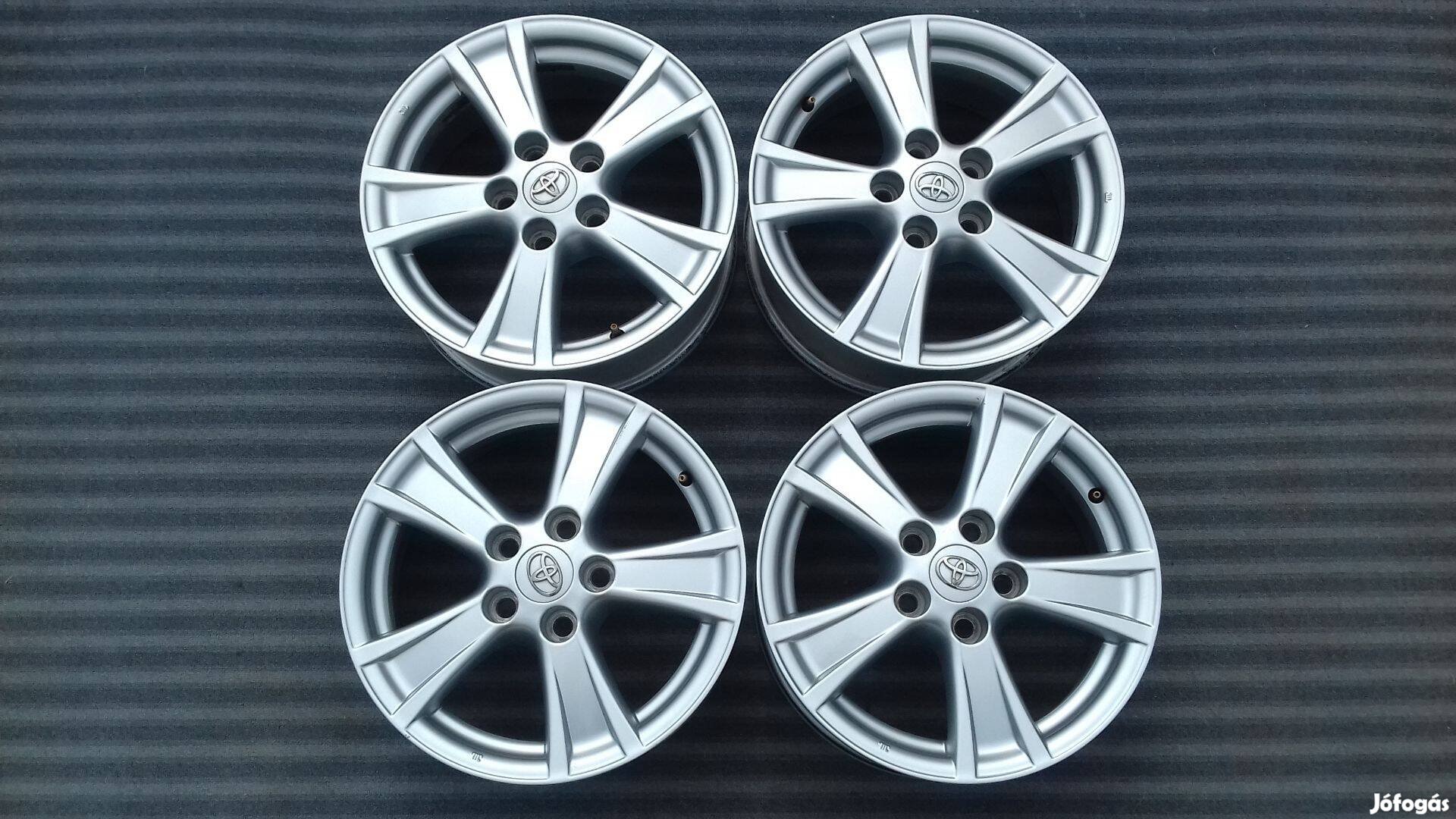 16 col 5x114,3 gyári Toyota alufelni + Tpms