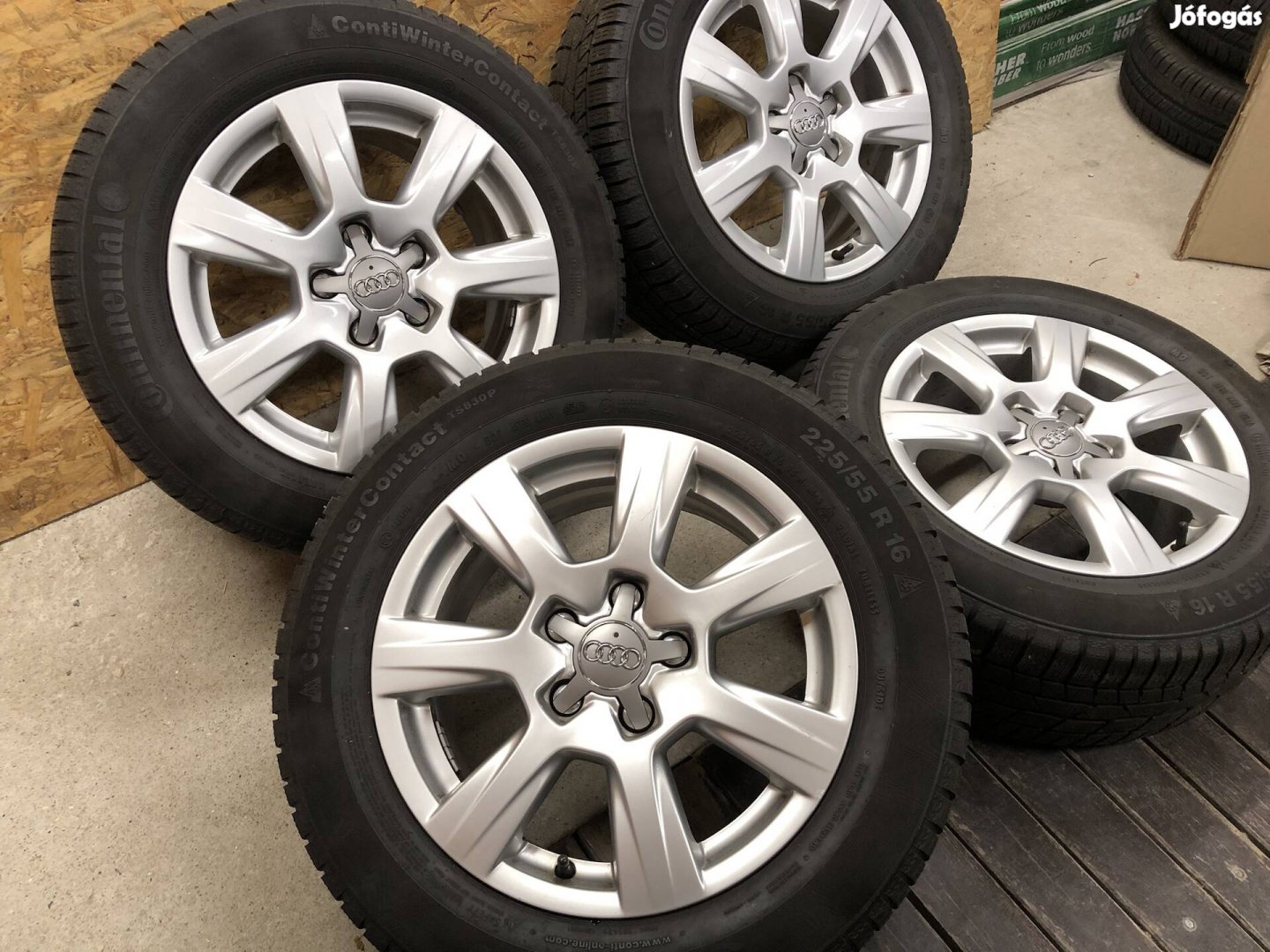 16 col Audi alufelni téli gumi 16 colos A4, A6