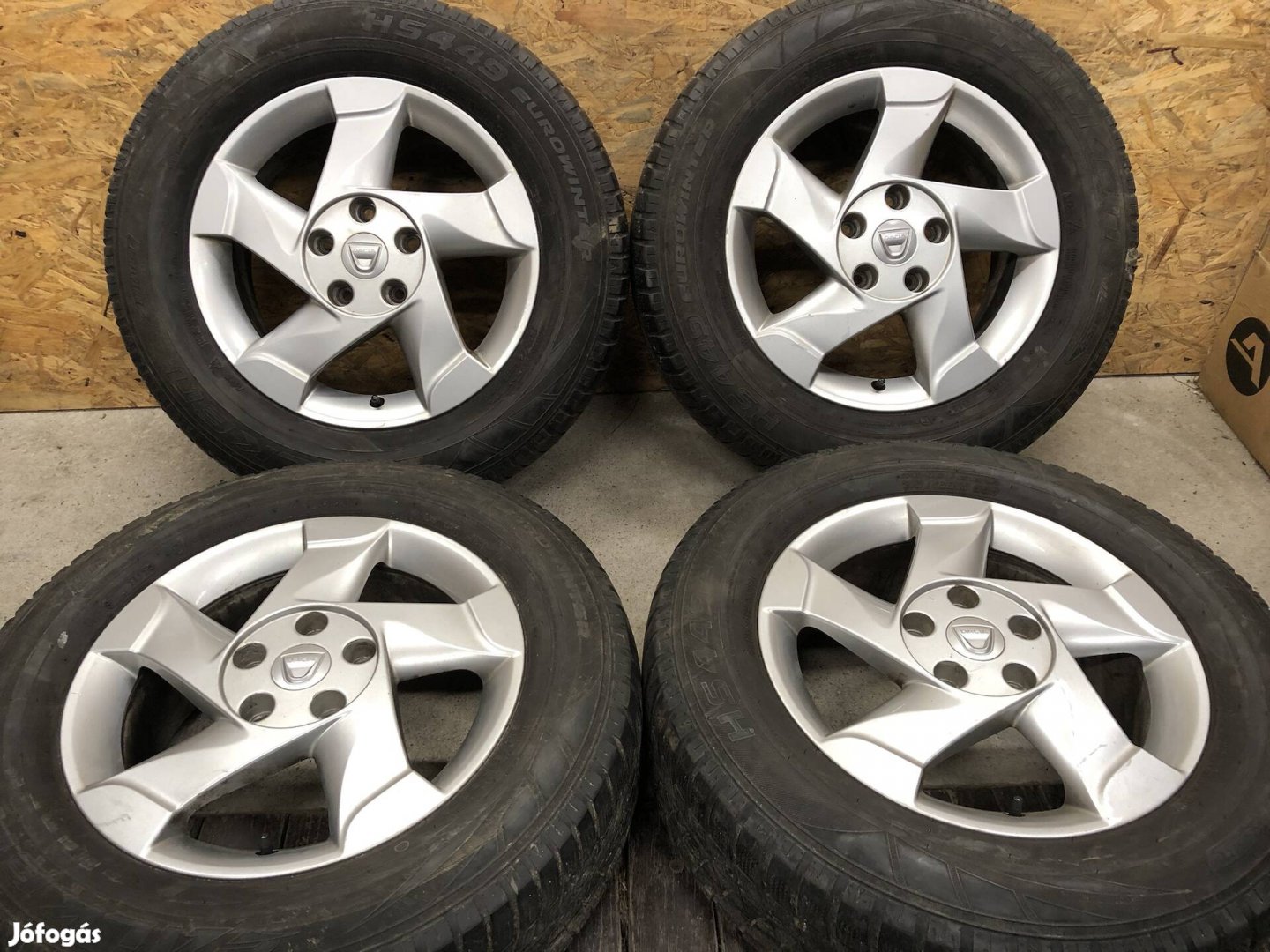 16 col Dacia Duster alufelni 16 colos 5x114,3