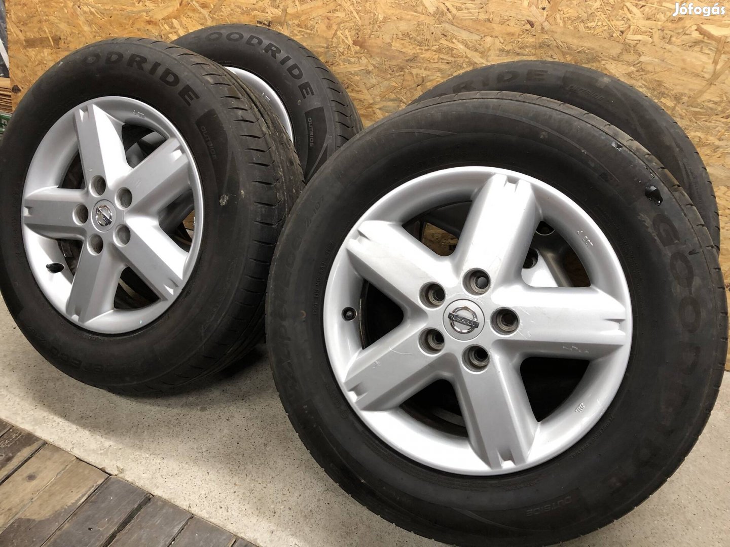 16 col alufelni Nissan Qashqai, X-Trial, Dacia,Renault 16 colos