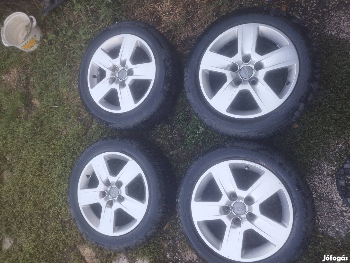 16 collos 5x112 Audi alufelni garnitúra eladó