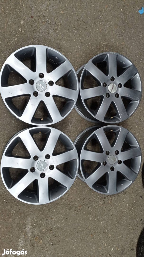 16 colos Autec használt 5x112 lyukosztású alu felni garnitúra olcsón