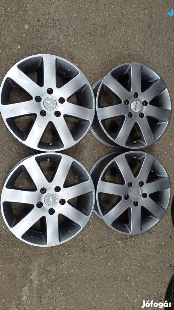 16 colos Autec használt 5x112 lyukosztású alu felni garnitúra olcsón