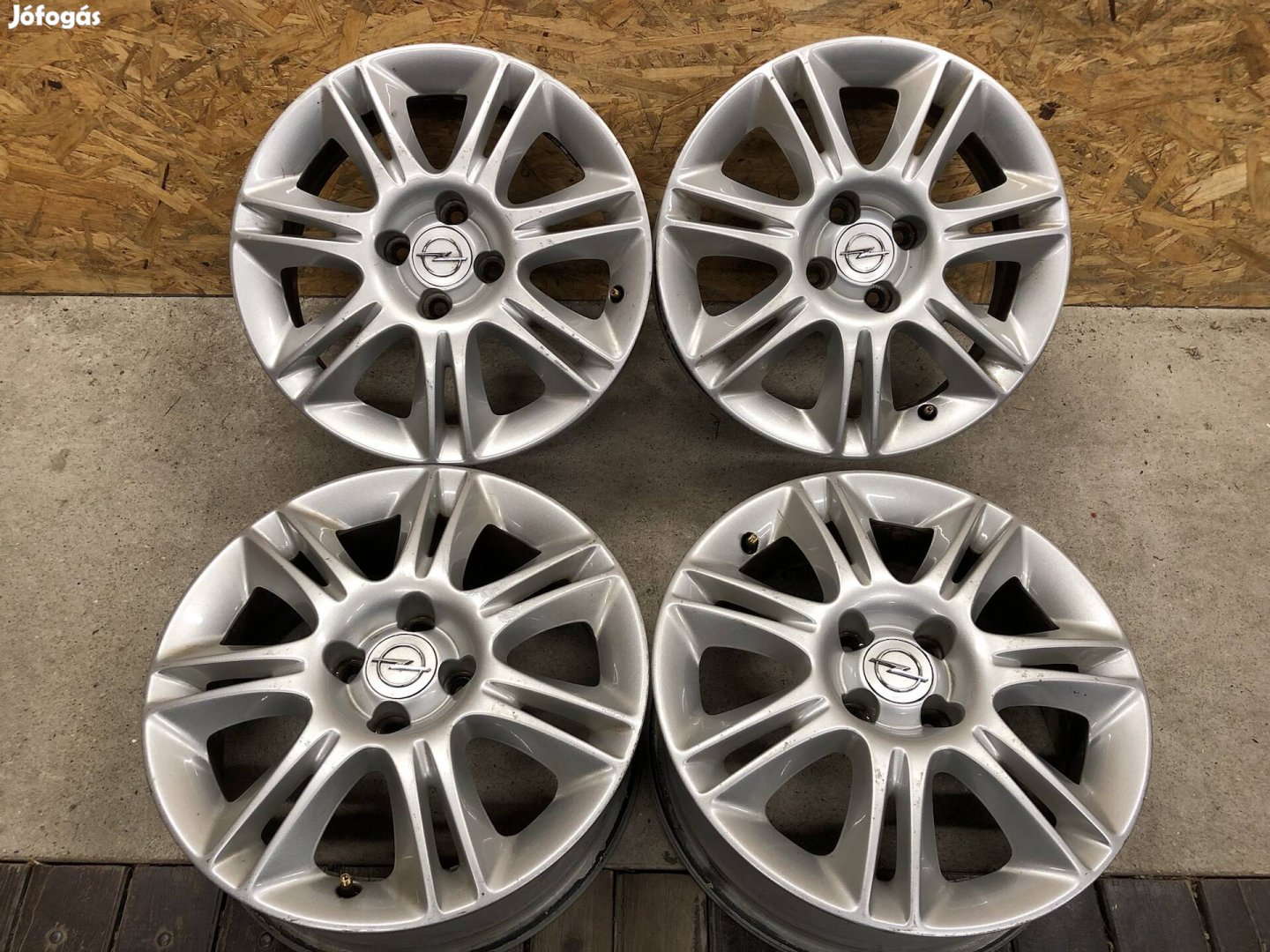 16 colos Opel Corsa alufelni 4x100, 16 col