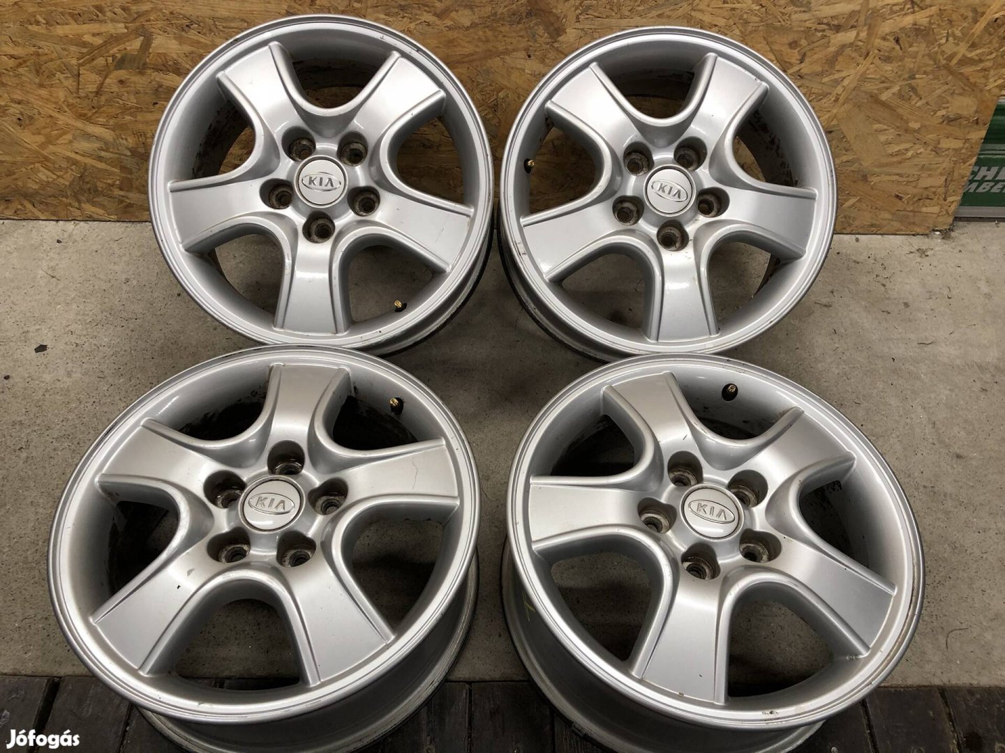 16 colos alufelni 5x114,3 Kia Hyundai 16 col