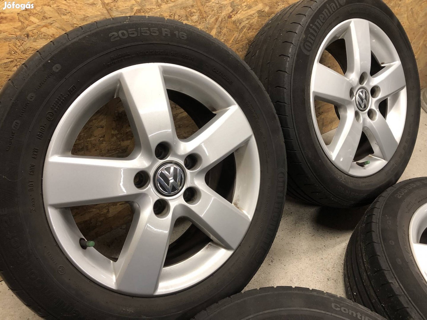 16 colos gyári VW alufelni VW Golf Touran 16 col 5x112