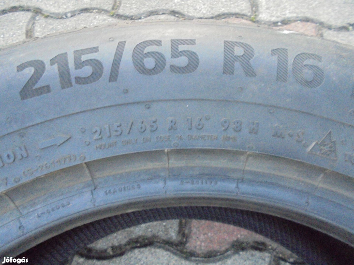 16-os 2023-as Continental 1 db Demo téli gumi eladó