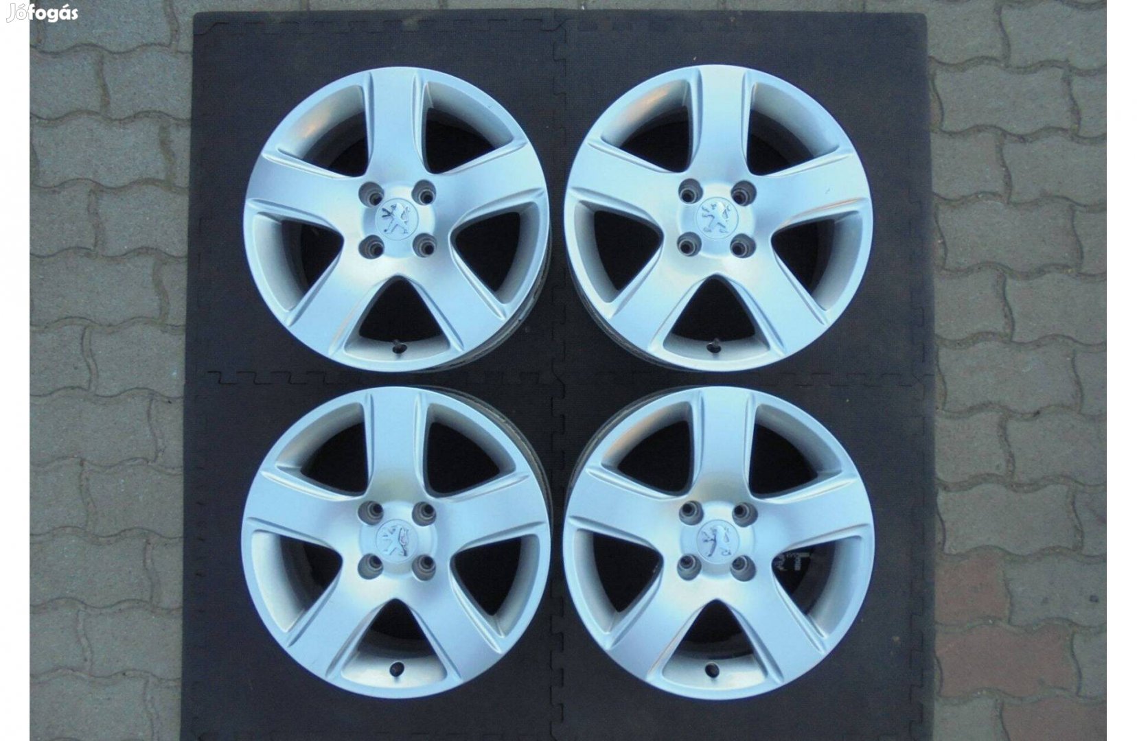16-os 4 x 108-as gyári Peugeot alufelni kitűnő állapotban eladó