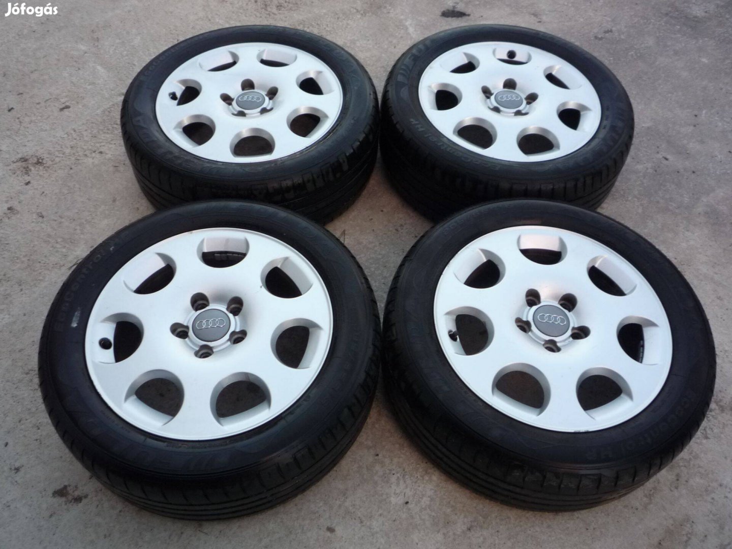 16-os AUDI 5X112 gyári alufelni garnitúra eladó!