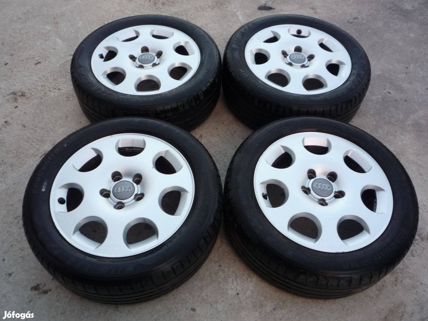16-os AUDI 5X112 gyári alufelni garnitúra eladó!