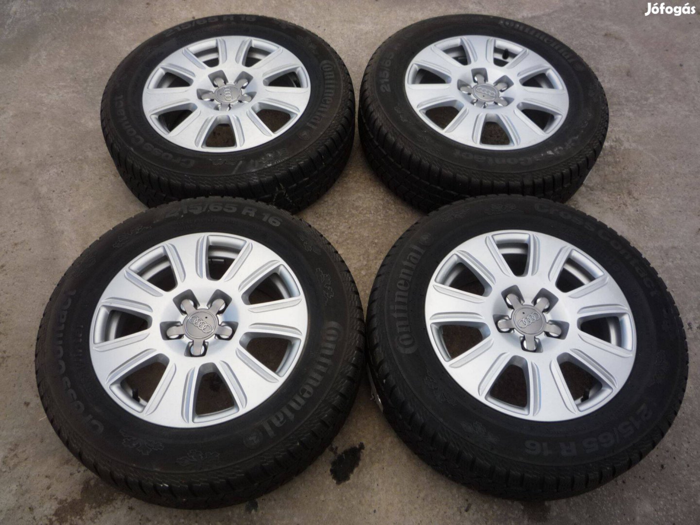 16-os AUDI gyári 5X112 alufelni garnitúra eladó!