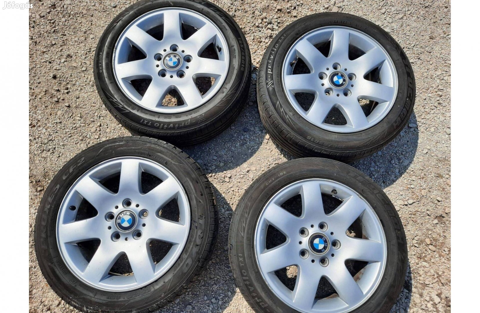 16-os BMW E46 alufelni garnitúra:5x120 7Jx16 Et47 eladó
