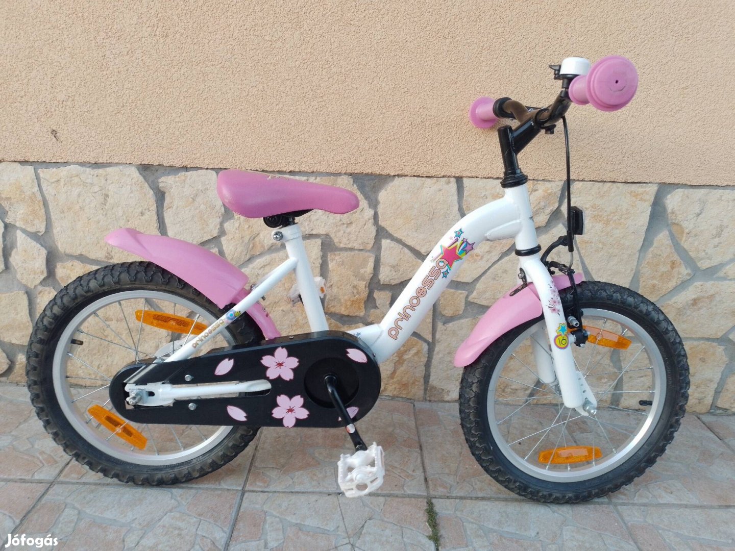 16-os Jó állapotú Princessa kislány kerékpár bicikli. 