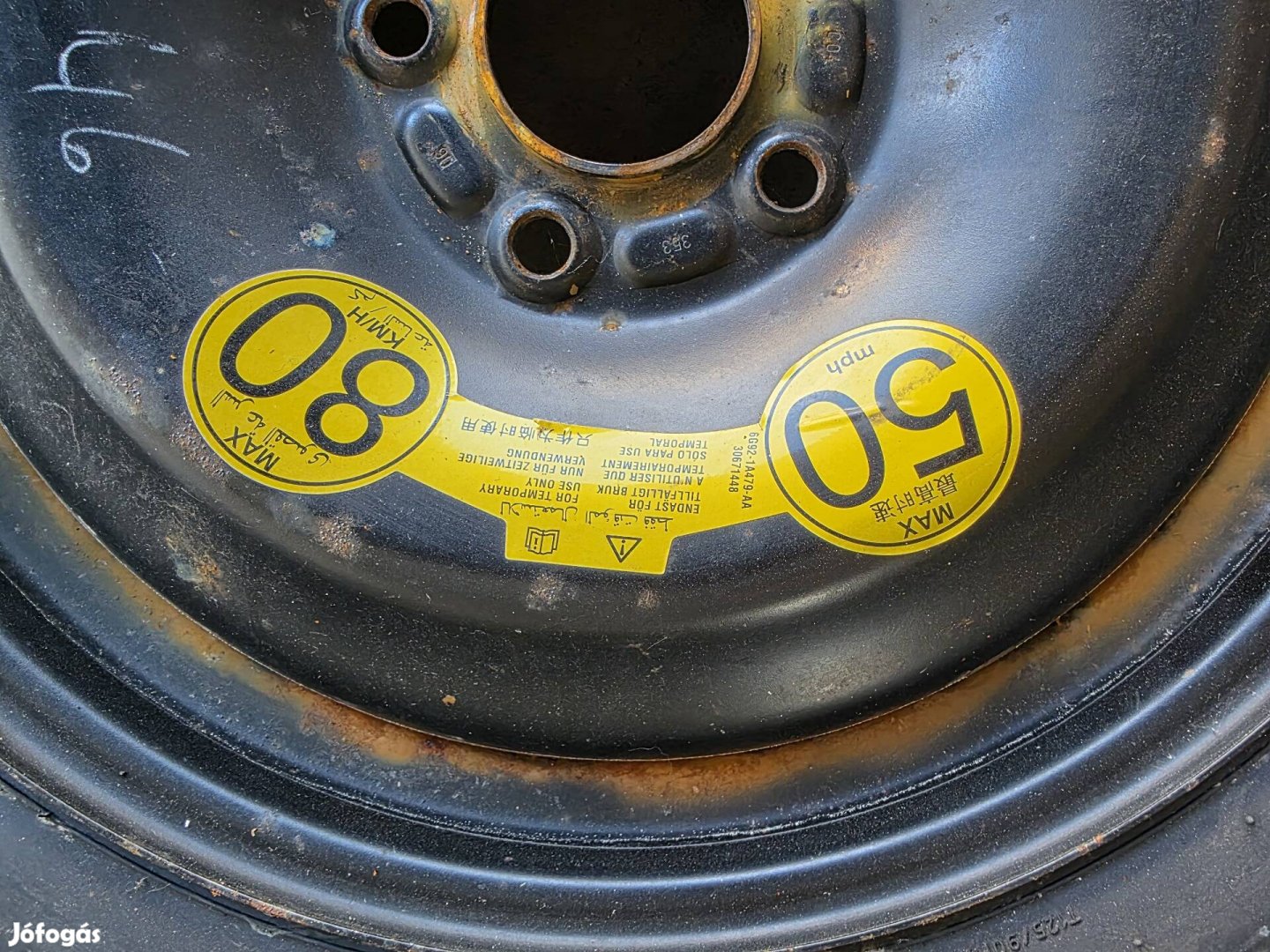 16-os Mankókerék eladó