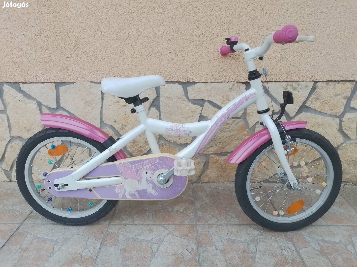 16-os Starlight kontrafékes kislány kerékpár bicikli.