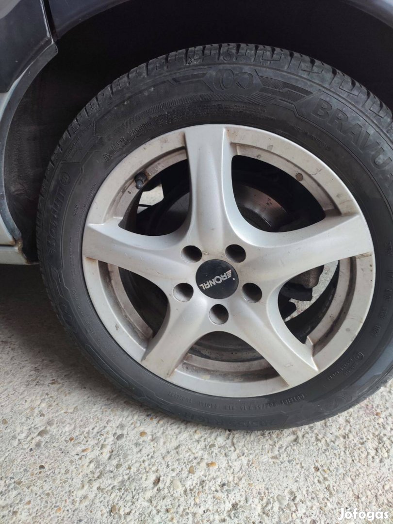 16-os alufelni garnitúra 5X110 osztókör. 