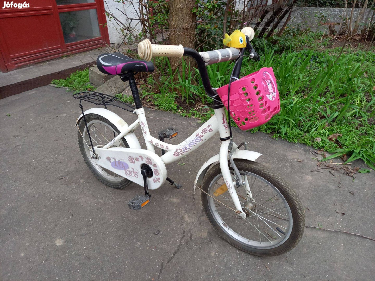 16-os gyermek kerékpár bicikli
